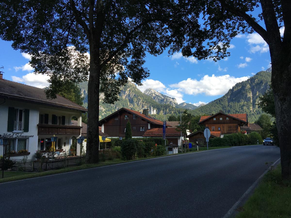 Hotel Pension Schwansee Schwangau Exteriör bild